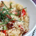 Recipe for Risotto with Leeks and Bacon