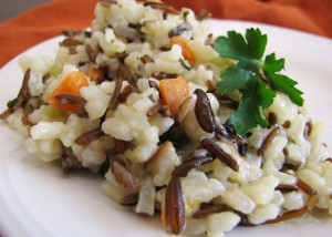White and Wild Rice Pilaf